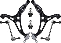 Vista 31 de Detroit Axle - Kit de suspensión delantera RWD para Chrysler 300 Dodge Challenger Charger Magnum, brazos de control superior con barras