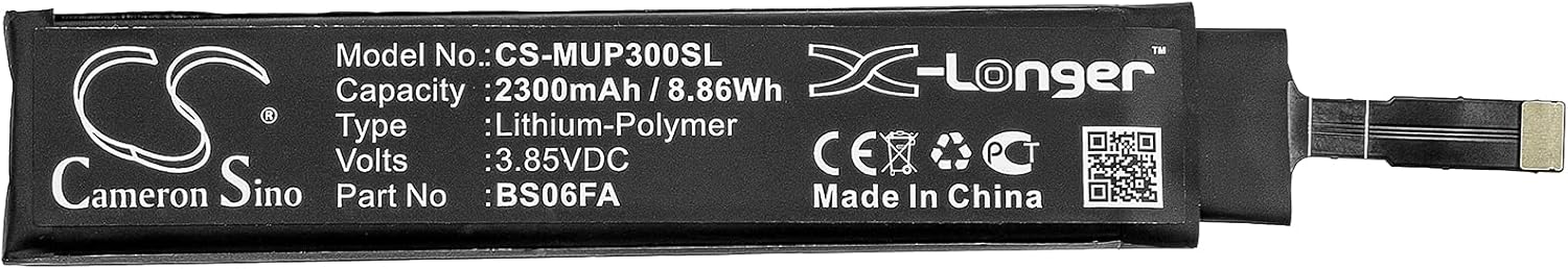 FITHOOD Battery Replacement for Xiaomi Black Shark 3 Black Shark 3 5G Black Shark 3S Black Shark 3S 5G KLE-H0 KLE-A0 BS06FA (2300mAh/3.85V)