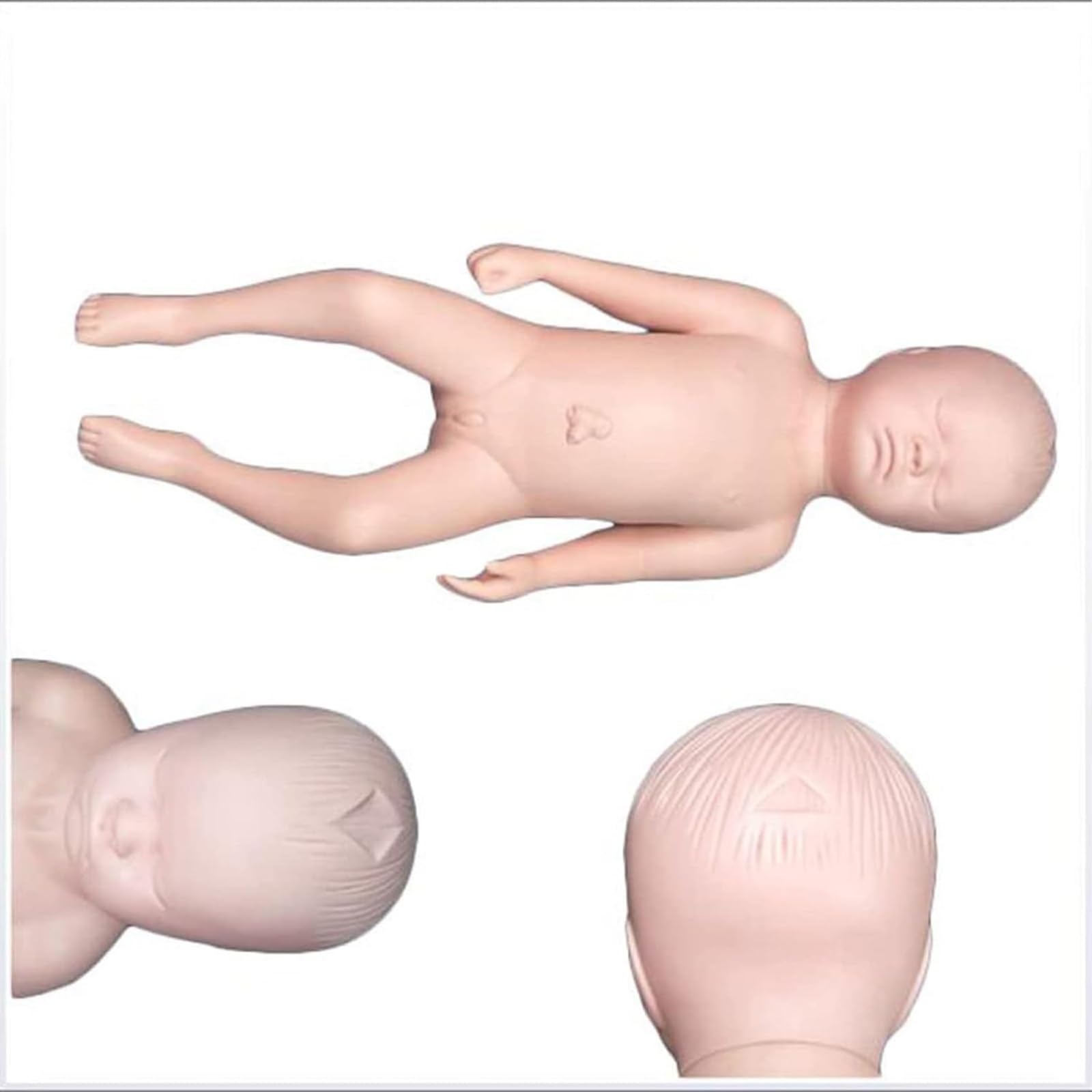 Model szkoleniowy położnej, model silikonowej lalki miednicy żeńskiej z miednicą i łonem miednicy, miednica Poród Ginekologia Nauczanie modelu medycznego(Color:Male)