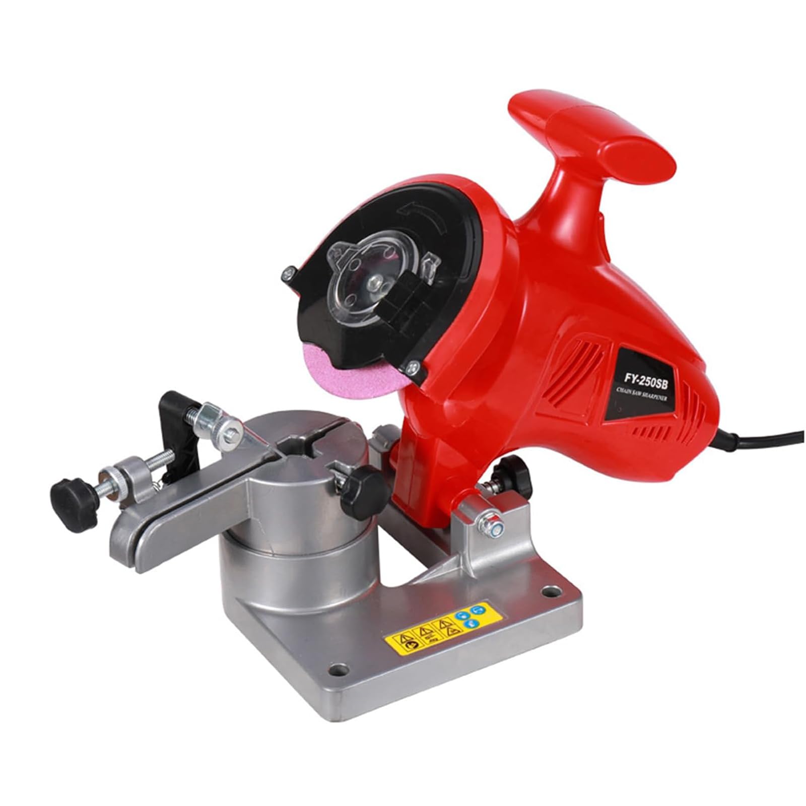 Afilador De Motosierra Eléctrico De 110 V/220 V, Afilador Portátil De 8400 RPM con 10 Discos De Afilar, Ángulo De Afilado De 0 a 35°, para Afilar Cadenas De 11,5 a 22"