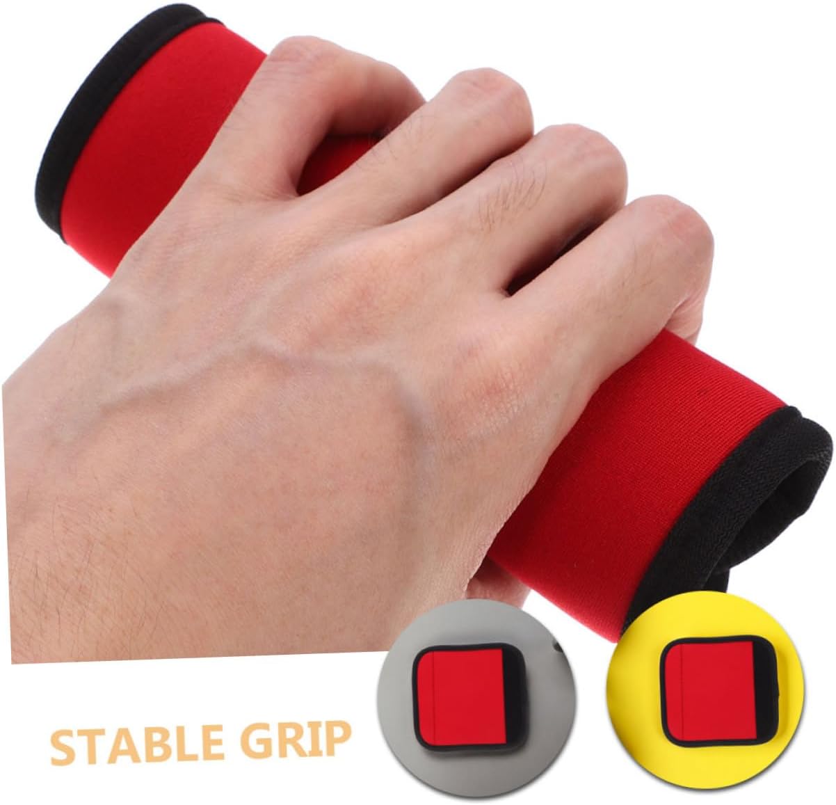 Alipis 3pcs Horizontal Bar Pads Deadlift Bar Gym Barbell Pad Slip Covers for Chin-up Handle Grips Dumbbell Handle Protectors