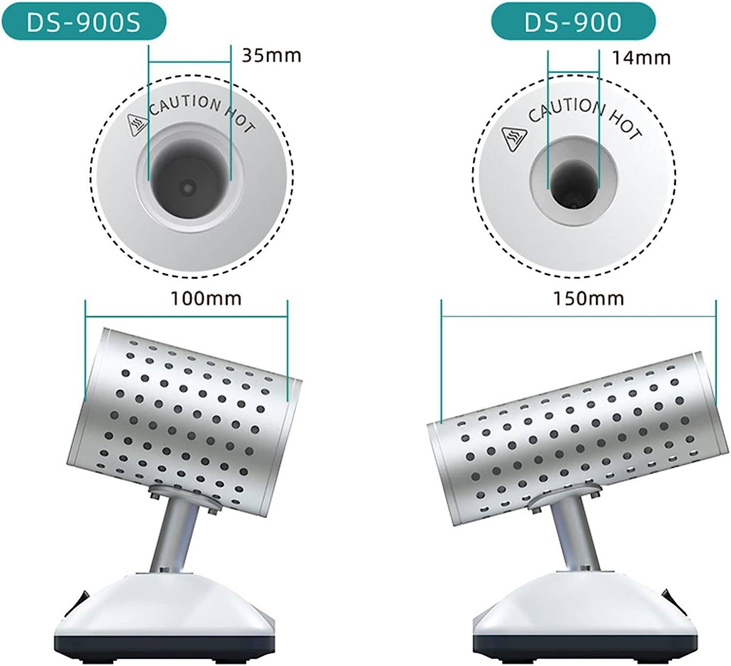 Esterilizador infrarrojo de Laboratorio, esterilizador infrarrojo de Autoclave de Laboratorio eléctrico Esterilizadores de Autoclave Esterilizador rápido de 825 °C,DS-900S(diameter35mm)