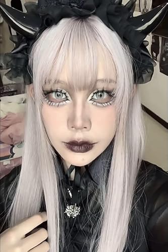 Cobtee LE Gothic Lolita Headdress Lace Devil Horns Cosplay Headbands Hair Band Hair Accessories Headwear Halloween Party thumb #3