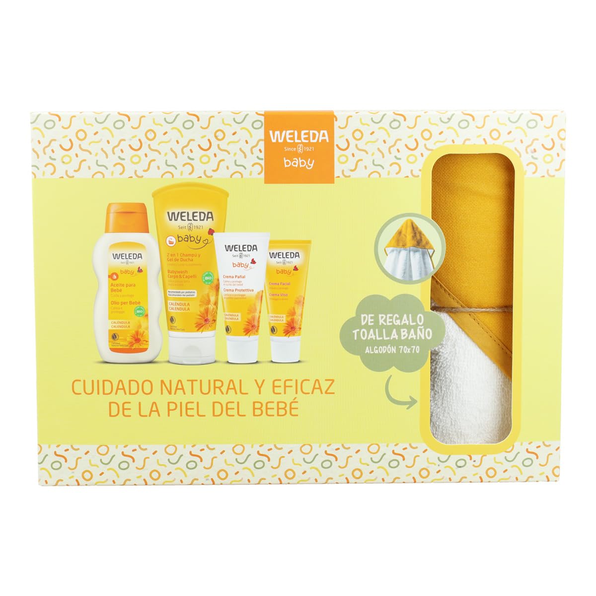Baby Calã‰Ndula Estuche 5 Pz