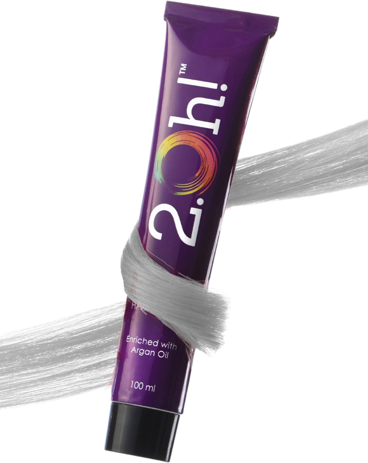 2.Oh! Italian- Steel Grey Hair Color For Women & Men | Ammonia-Free DIY Semi Permanent Hair Color | Enriched with Argan Oil | Lasts upto 5-6 Washes
