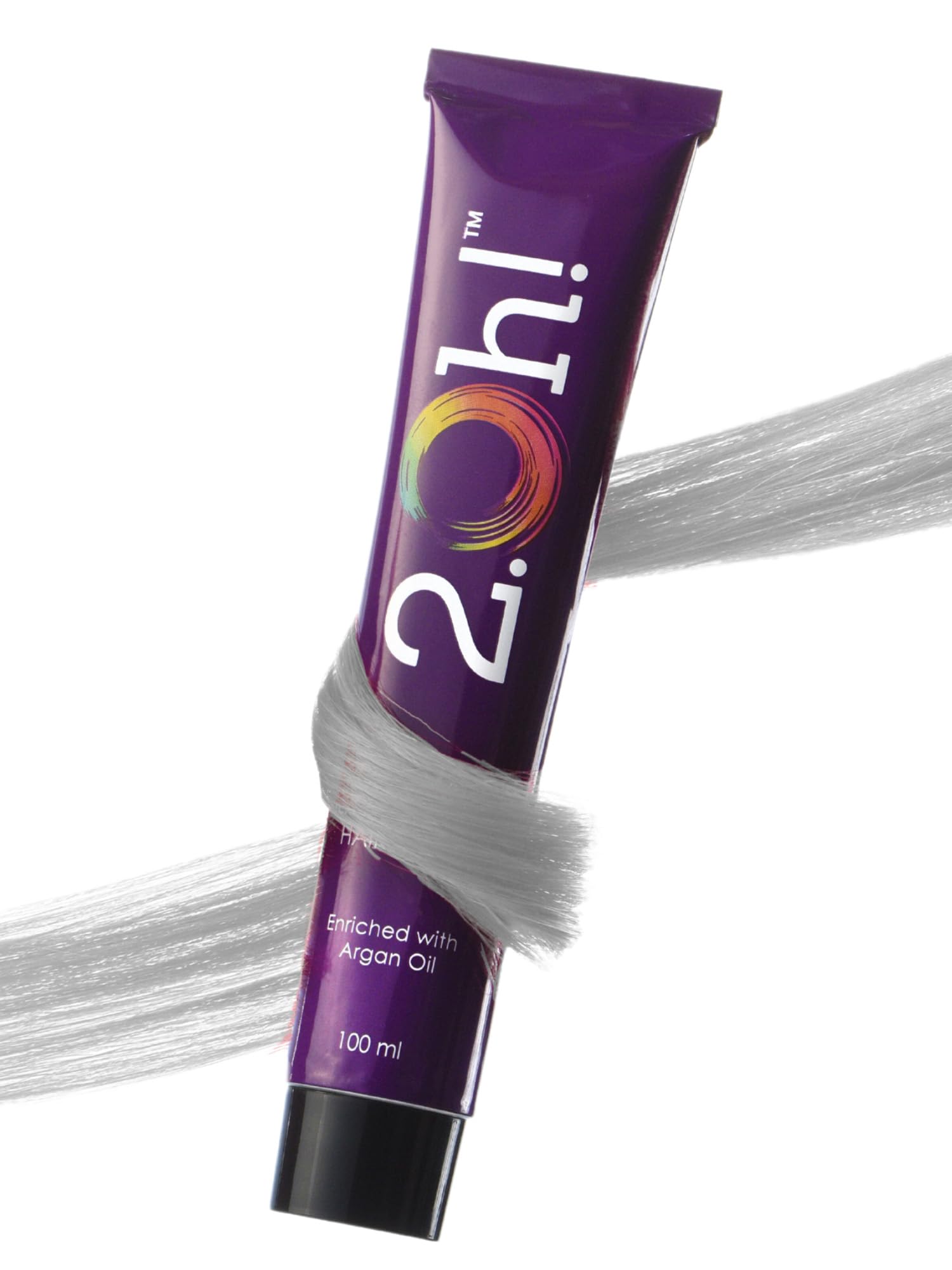 Italian- Steel Grey Hair Color For Women & Men | Ammonia-Free DIY Semi Permanent Hair Color | Enriched with Argan Oil | Lasts upto 5-6 Washes