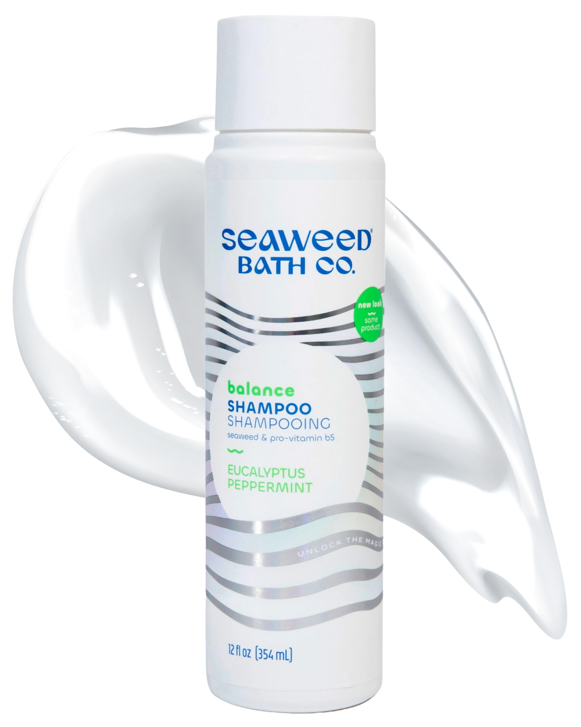 Seaweed Bath Co. Balance Shampoo, Eucalyptus Peppermint, 12 oz