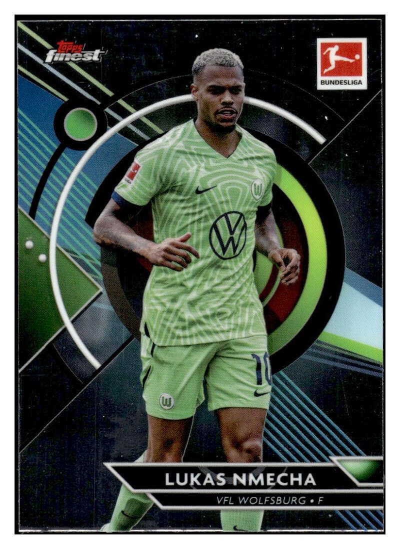 Amazon.com: Lukas Nmecha 2022-23 Topps Finest Bundesliga #145 NM+- 