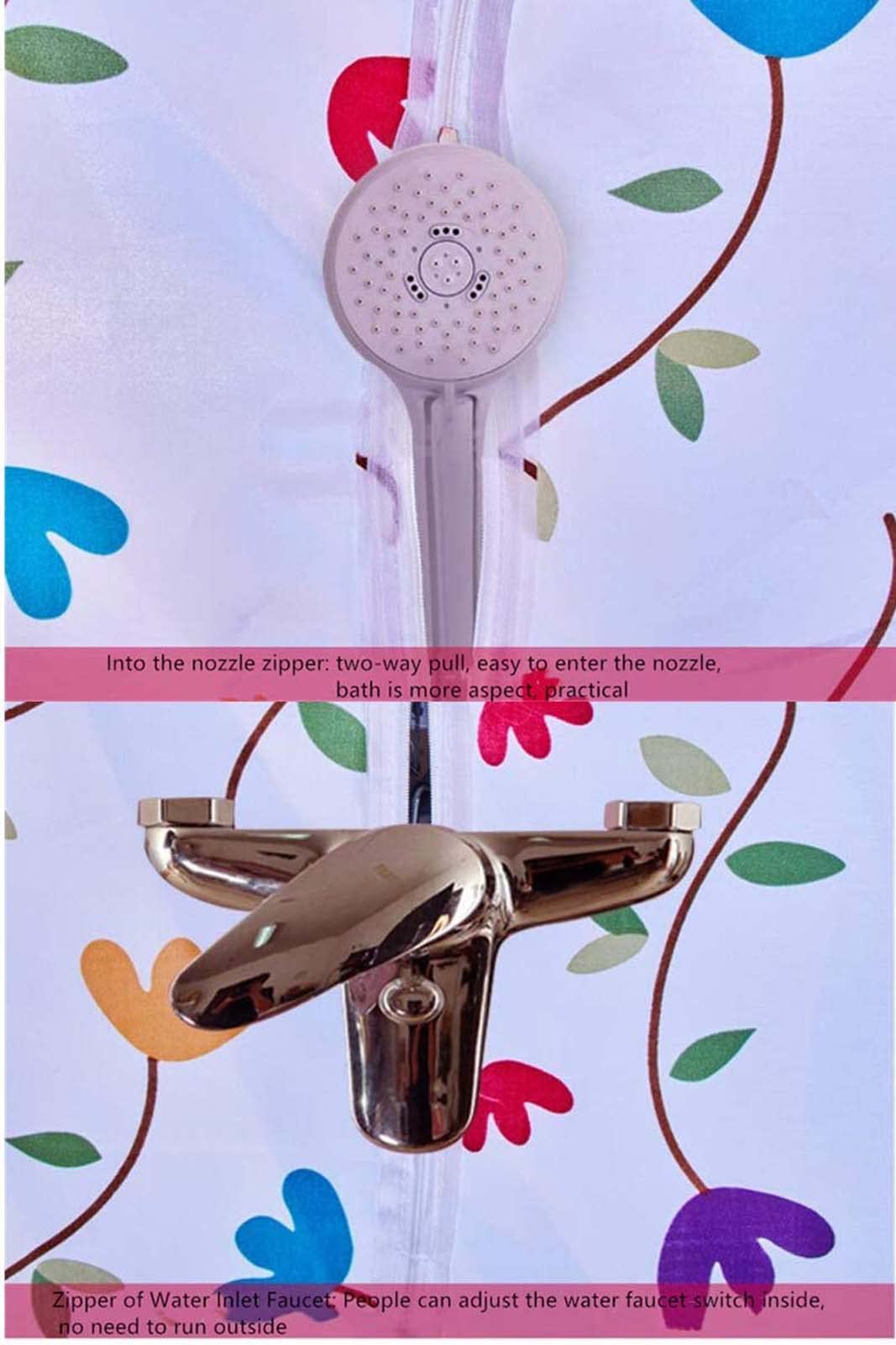 Outdoor Duschvorhang - 180x230cm Sichtschutz Für Camping & Garten