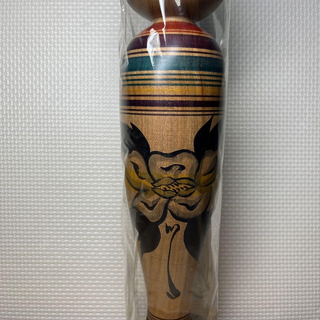 ⭕️津軽系温湯こけし 山桜材 最上品 師匠 佐藤善二 名工 盛秀太郎