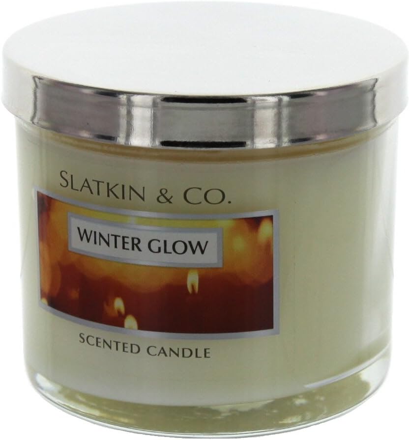 Slatkin & Co. Winter Glow Scented Candle, 4oz.