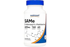 Nutricost Non-GMO, Gluten-Free SAM-e 400mg