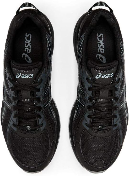 ASICS Men's Gel-Venture 6 MX Running Shoes 12 Black/Black