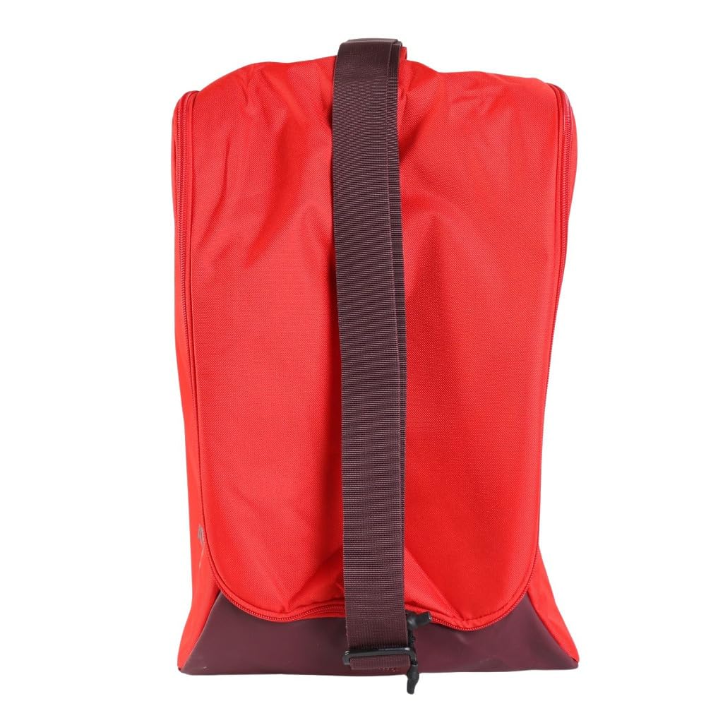 Atomic Boot & Helmet Bag Sac imperméable pour Chaussures de Ski et Casque avec Rembourrage Rouge/Rouge Clair Peut également être utilisé comme Sac de Football pour Chaussures de Football