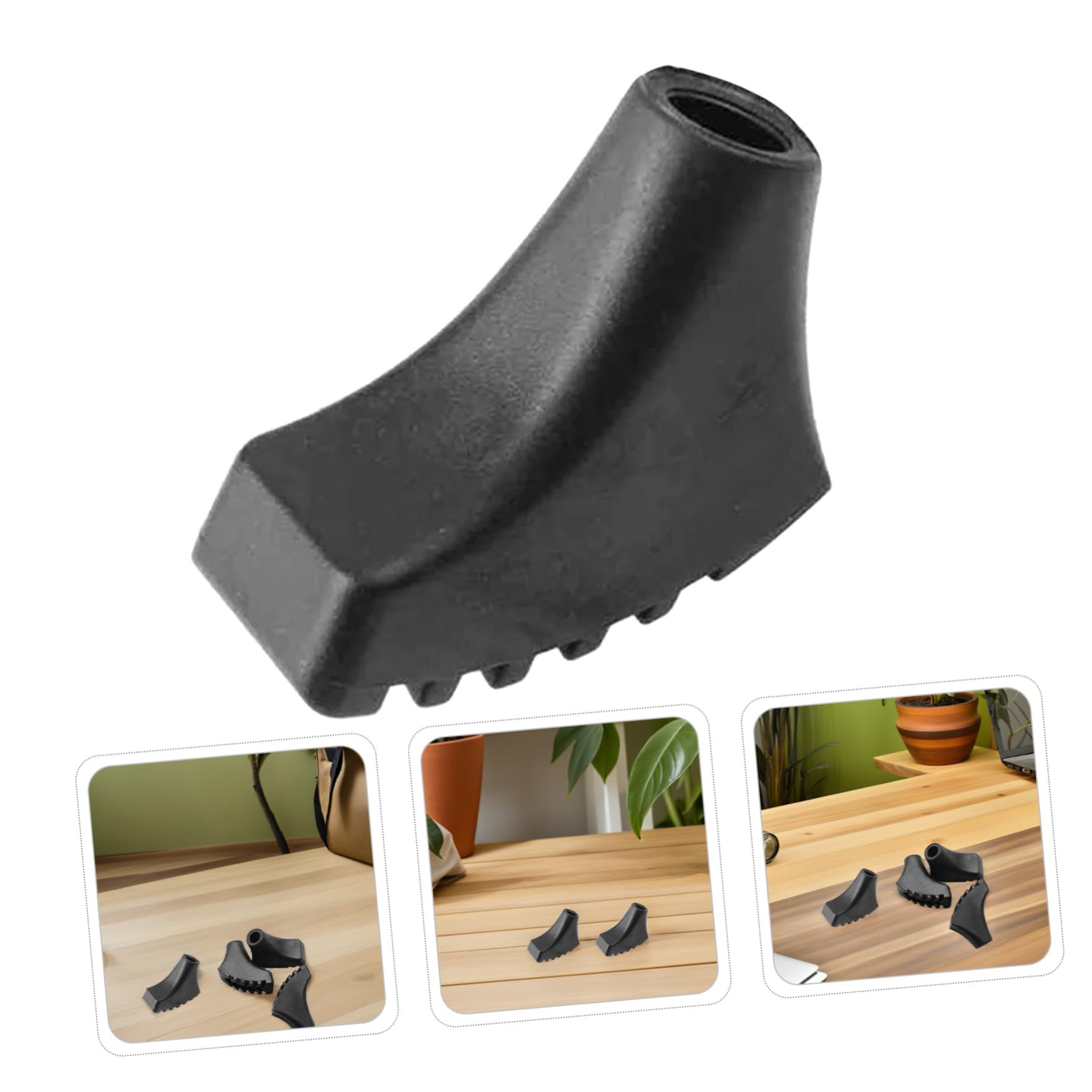 Anneome 12piezas Funda de Goma para Pies de Bastones de Senderismo Puntas de Repuesto Accesorios para Trekking Camping y Escalada