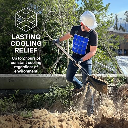 COLD FACTOR Ice Pack Cooling Vest for Men & Women—Lightweight, Adjustable Phase Change Cooling Vest for Hot Weather, Athletes, Outdoor Work, Industrial Use - Breathable Technology, Functional, Stylish2