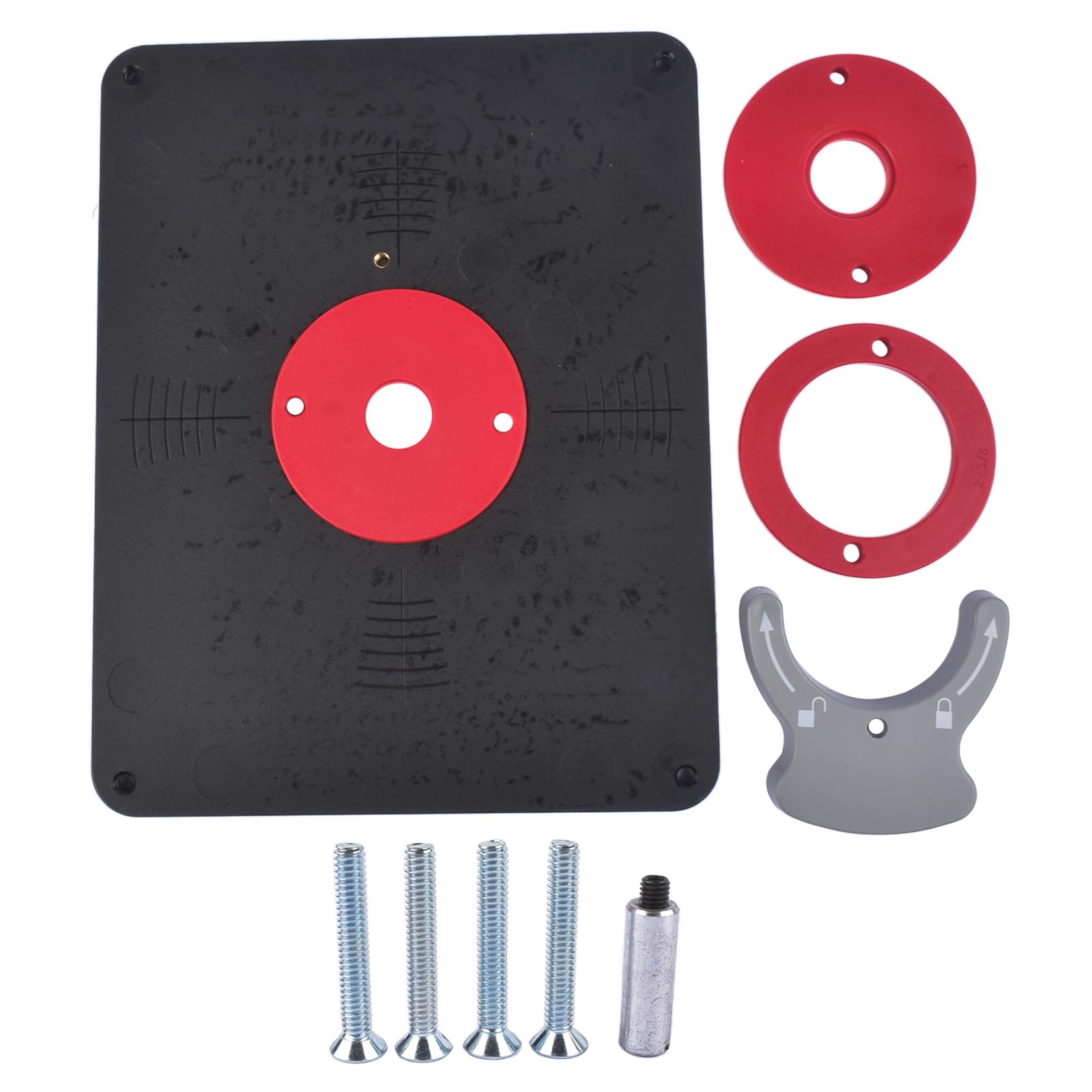 Płyta do frezarki stół do frezowania płyta wkładana router Table Insert Plate kompatybilny z PRS4038