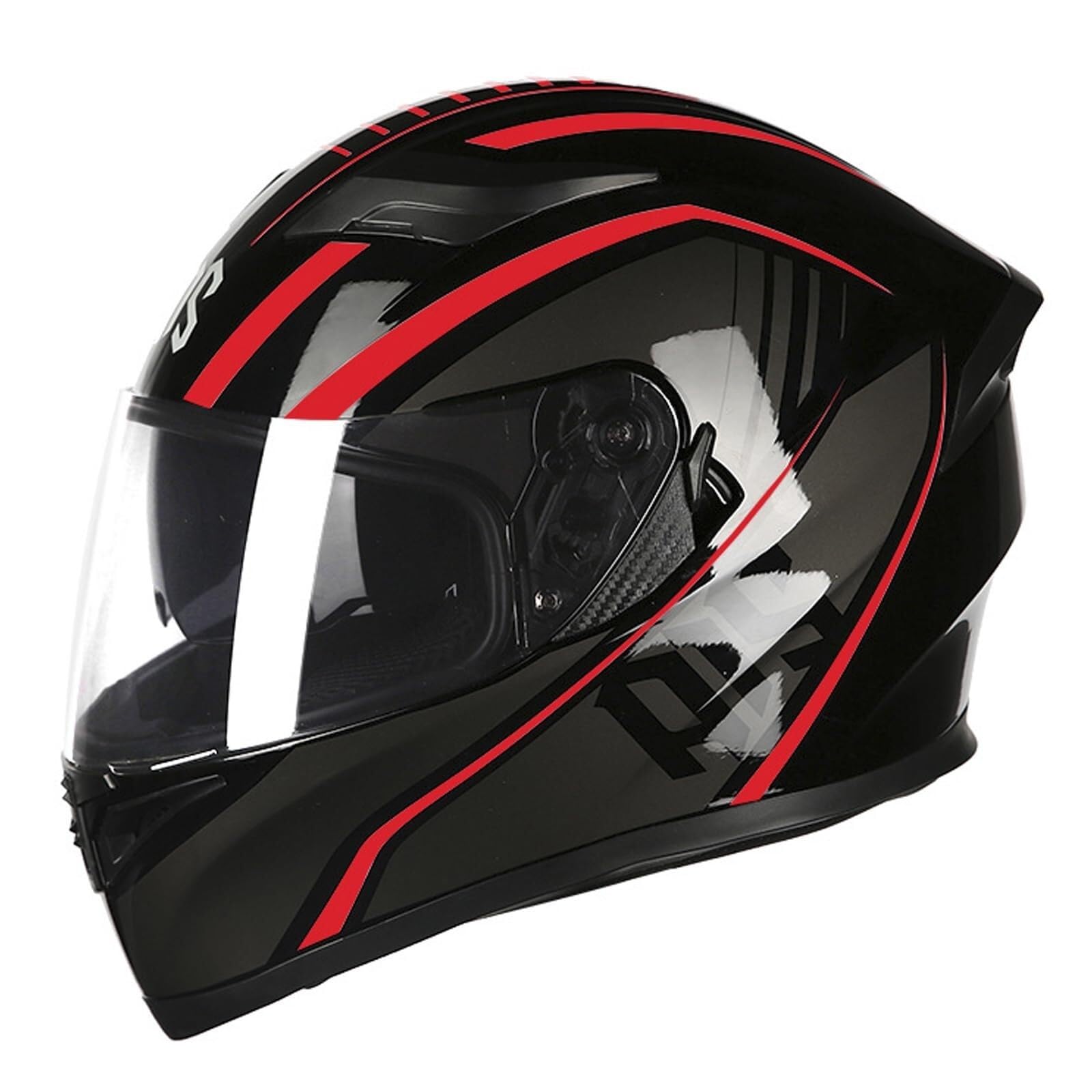 Kask Motocyklowy Szczękowy z Homologacją ECE, Kask Modułowy z Podwójną Blendą, Skorupa ABS dla Skutera i Motocykla(5,XL)