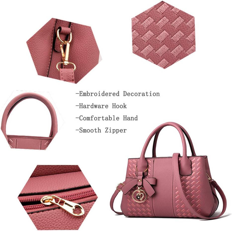 Purses and Handbags for Women Fashion Ladies PU Leather Top Handle Satchel Shoulder Tote Bags | Fashion, Ladies, Shoulder, Fashion, Ladies, Shoulder - Image 7