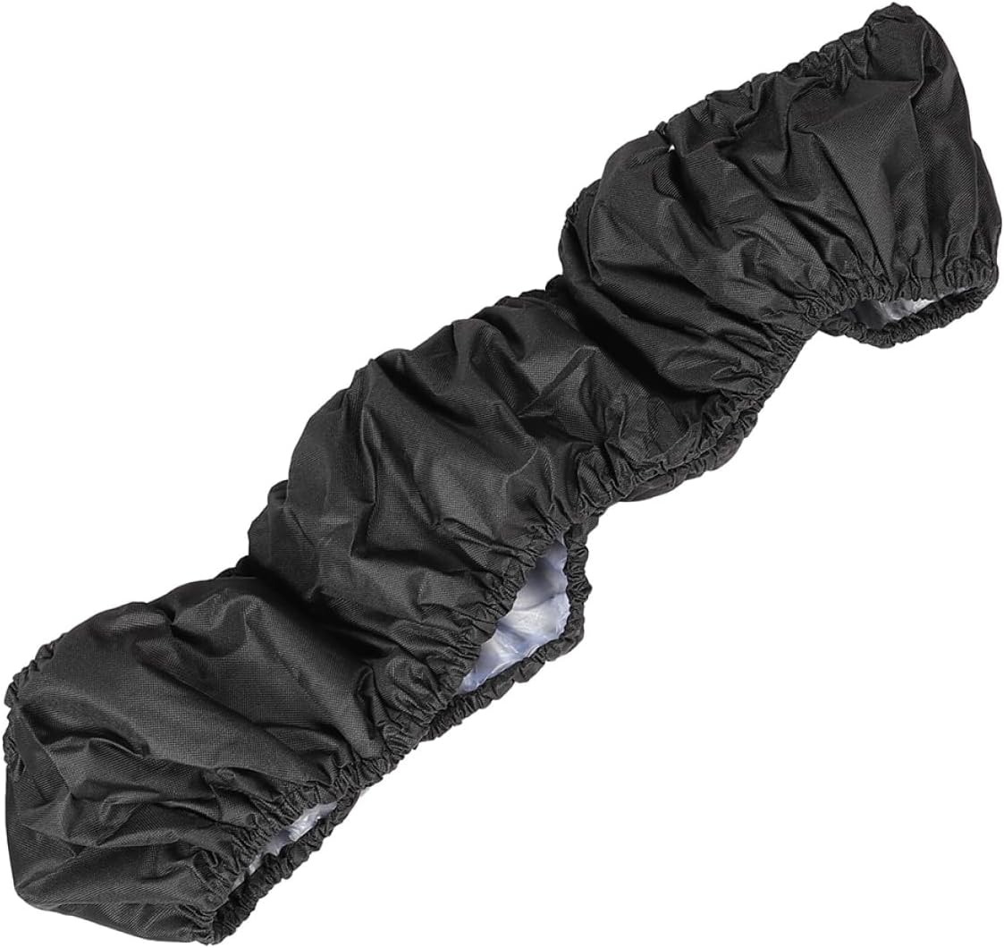 Children's Trampoline Protector round Anti-collision Pad Cover Black