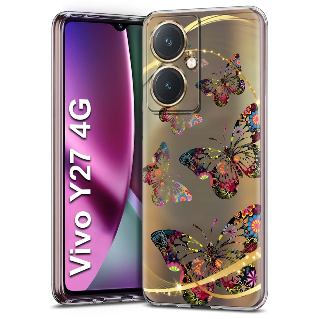 Fashionury Soft Silicon Printed Designer Mobile Back Cover for Vivo Y27 / Vivo Y27 2023 -D2082 (B0CDL1NV3L) Amazon Price History, Amazon Price Tracker