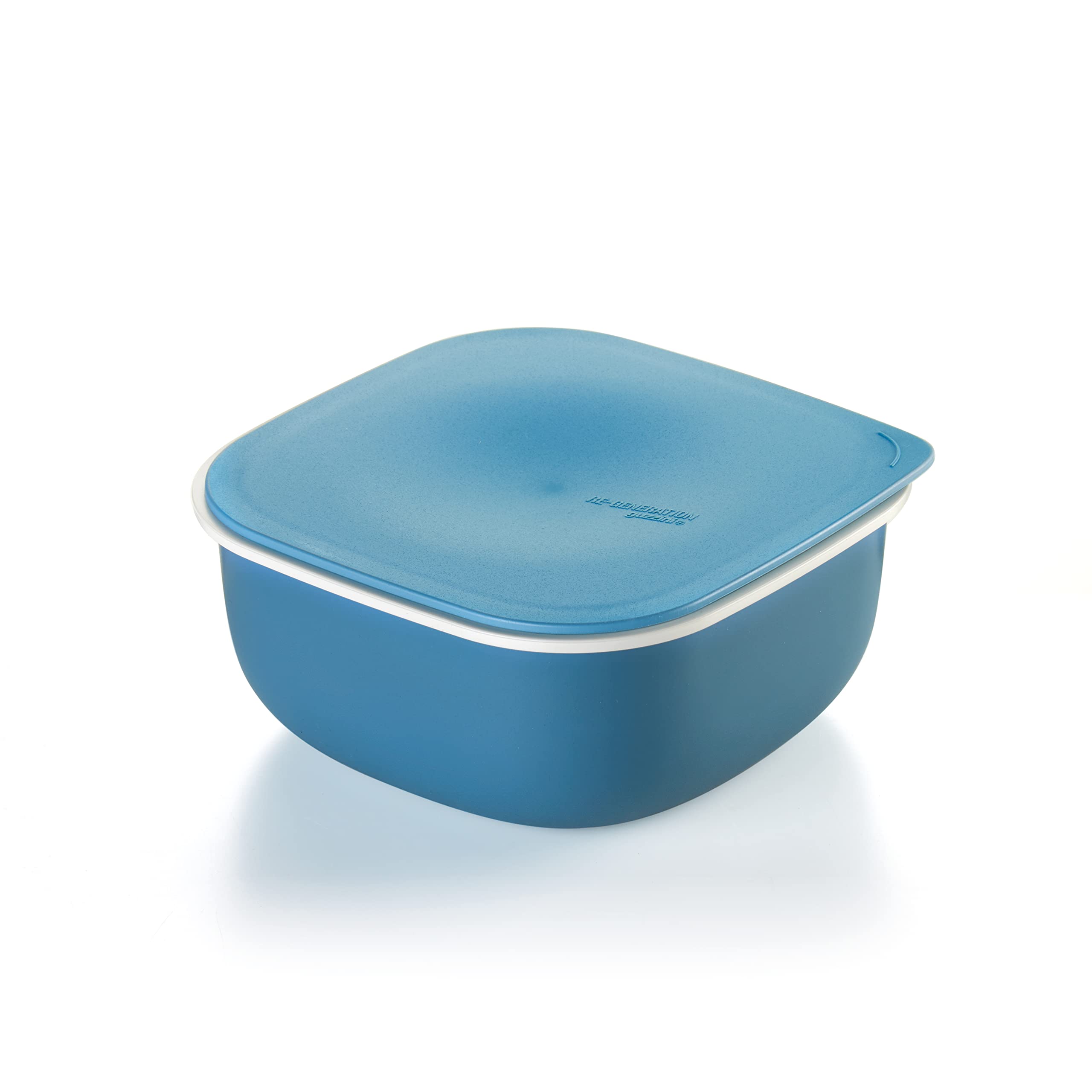 Re-Generation Guzzini Reusable Food Storage Container - 1L - BPA Free, Easy & Keeps Fresh - Made from 70% Recycled Plastic