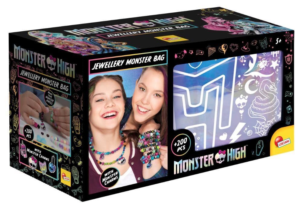 Kit bijoux - LISCIANI - Monster High - Scary Jewels Display - Perles et breloques - Créations portables