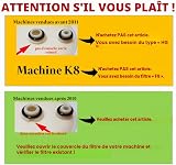 Ionhitech Filtre de rechange compatible avec les ioniseurs d'eau utilisant un filtre de type HG-N (non compatible avec les machines K8 et HG de type original) - 3