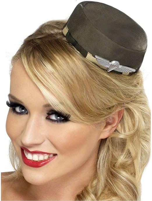 Army Mini Pillbox Hat One Size Toys & Games