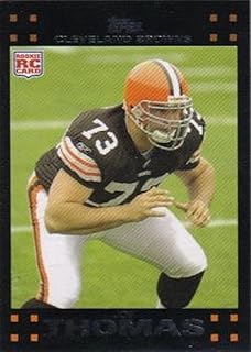 2007 Topps 392 Joe Thomas Cleveland Browns (RC - Rookie -)