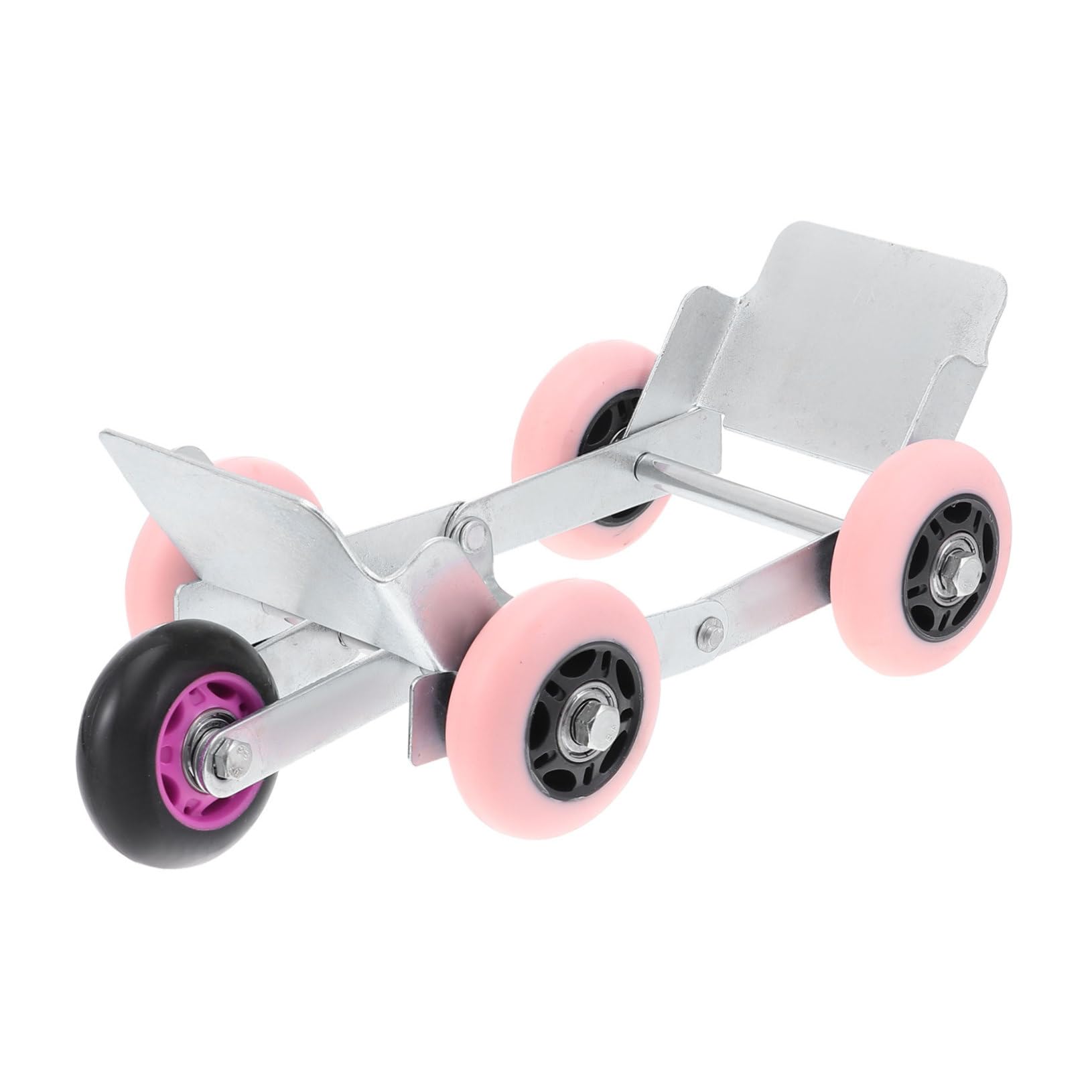 MUSISALY 1pc Trailer Vehicle Dolly Auto Dolly Car Booster Rubber Wheel