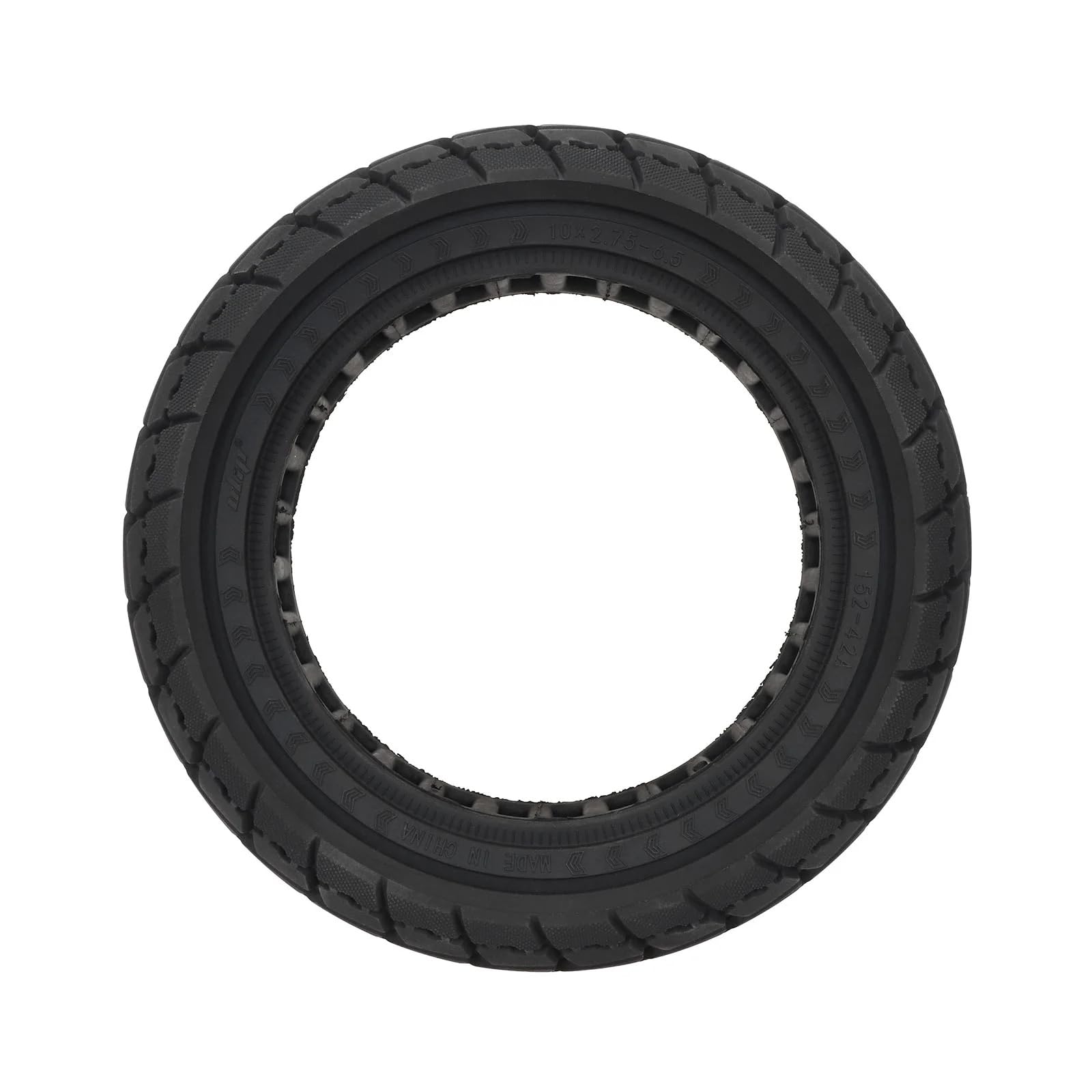 10 x 2.75-6.5 Pneu Solide pour Kukirin G2/G3/G2 Ultra/M4 Max/A1 (2 PCS)