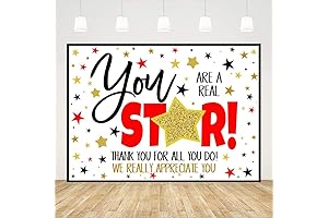 7x5ft We Appreciate You Backdrop