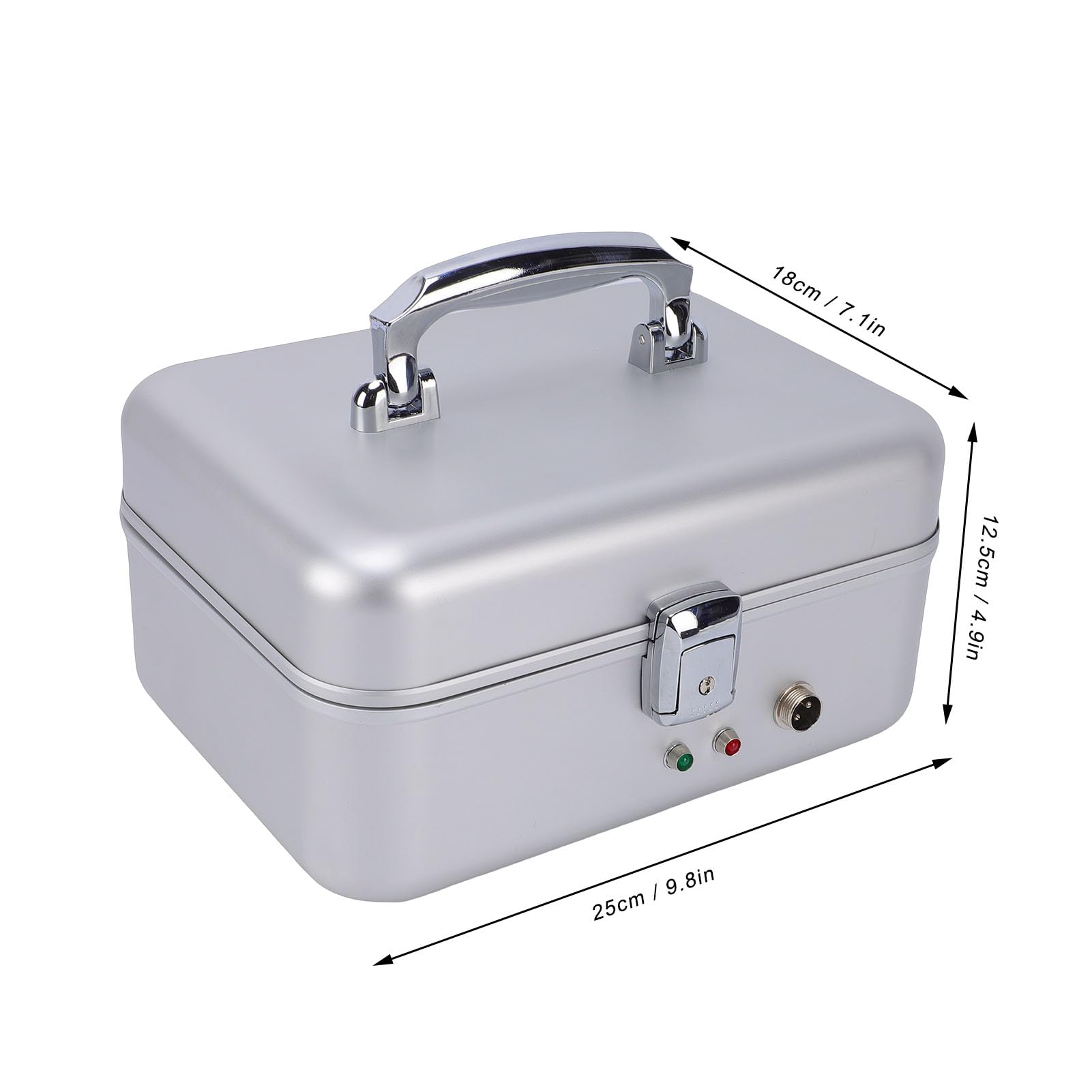 Haofy Incubadora de Abejas Reina, Nacedora Automática de Acero Inoxidable con Termostato Digital para Cría de Abejas, Cría de Reinas en Granja