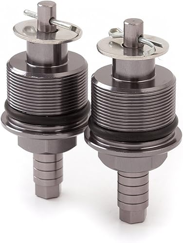 Miniatura 4 de FXCNC 1.220in motocicleta precarga Ajustadores Tenedores Pernos Aluminio Amortiguador y Tornillos Compatible con Hornet 250 MC31