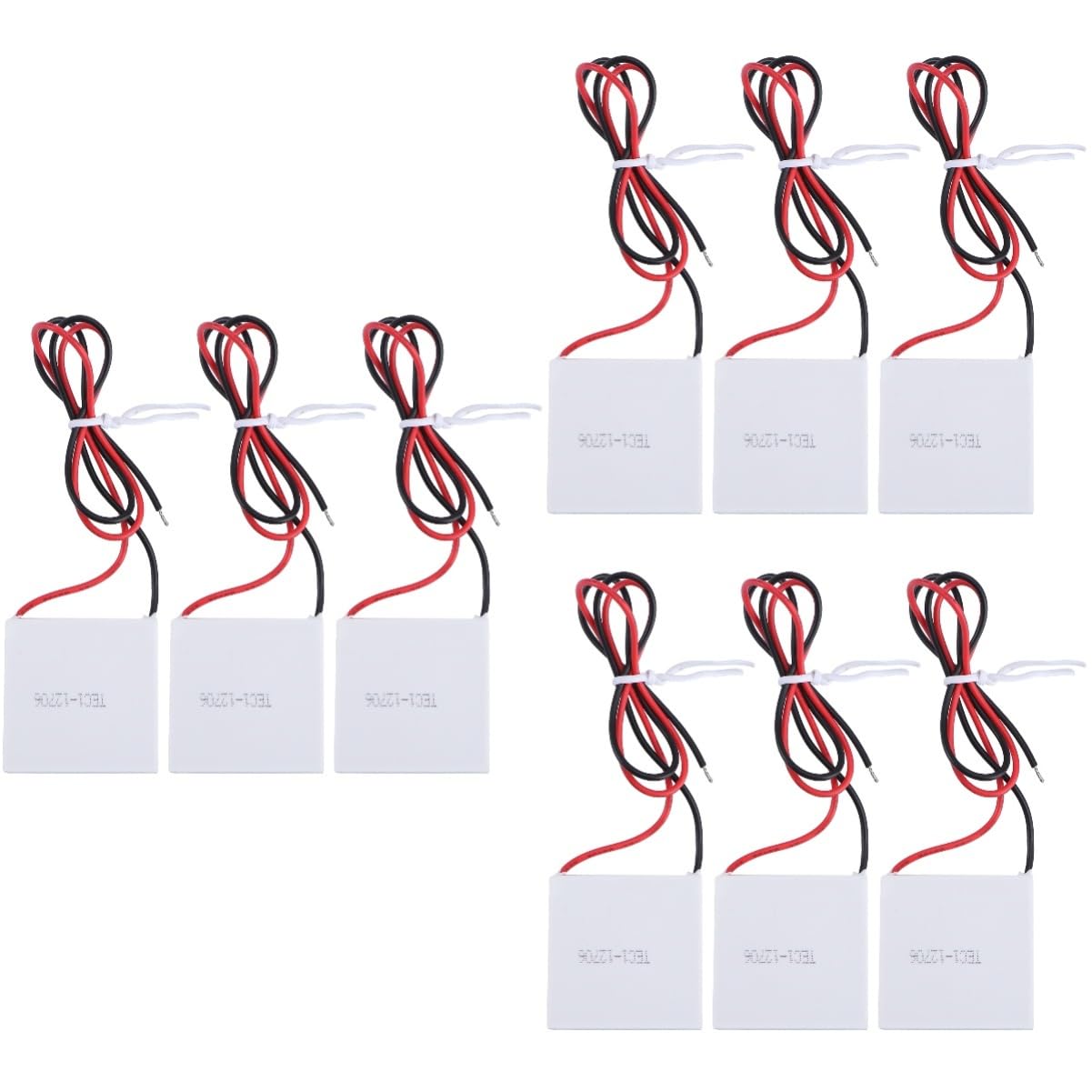 VILLCASE 3 Set Raffreddamento Termoelettrico Generatore Raffreddamento Per Condizionatori Aria Installazione Facile E Compatto Per Progetti Diy 3 Pezzi*3