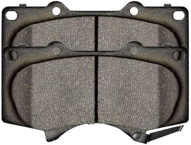 AutoShack Front Vented Drilled & Slotted E-Coated Brake Rotors + Premium Ceramic Pads 6-PC Brake Kit Replacement for 2005-2023 Toyota Tacoma 2007-2014 Toyota FJ Cruiser ShadowGuard 12.55" (318.7 mm)
