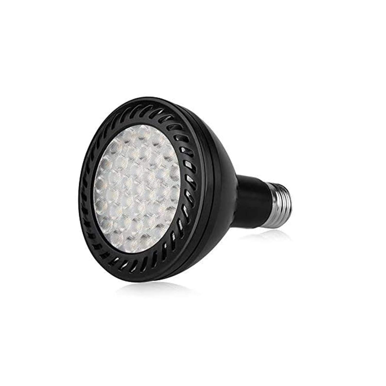 Jianyana Par30 LED Spot Light Bulb 36W 3200 Lumen 4000K Natural White E27 Medium Base 45 Angel Black