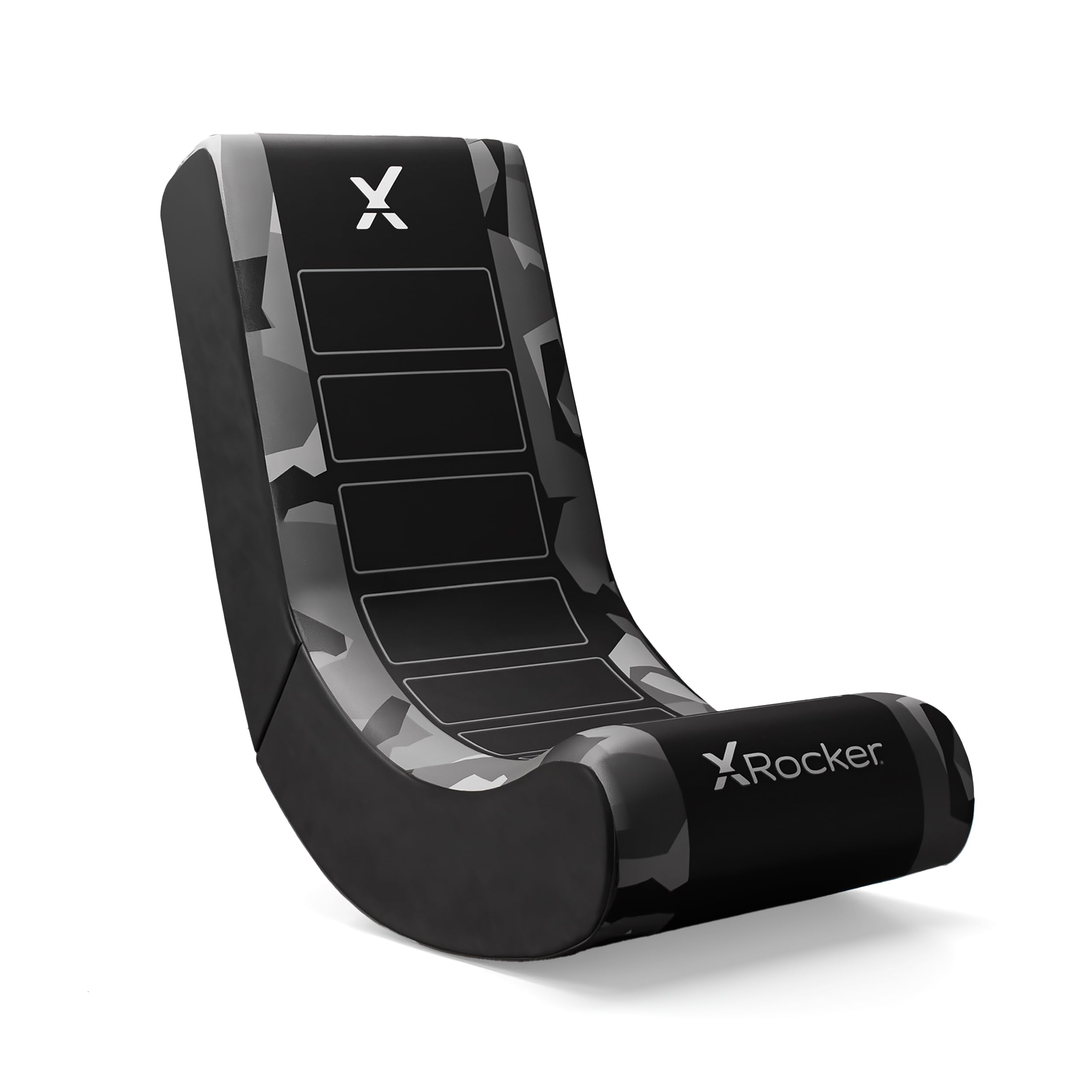 X-Rocker Video Rocker - Camo Grey
