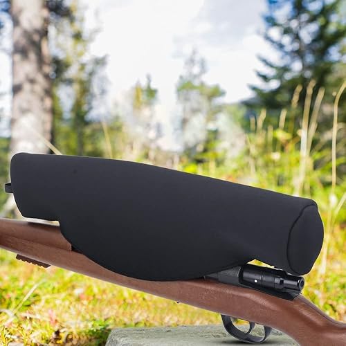 Miniatura 8 de MiOYOOW Cubiertas de Neopreno para Mira Telescópica, 13x3.5'', 14.9x2.5'', 15.516.117.3x3.1'' Cubierta de Lente Óptica Impermeable para Mira