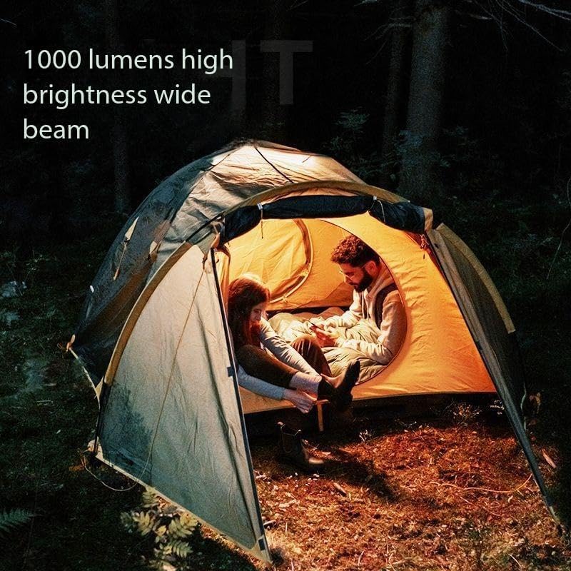 Square Camping Lantern Solar LED Rechargeable Outdoor Tent Light