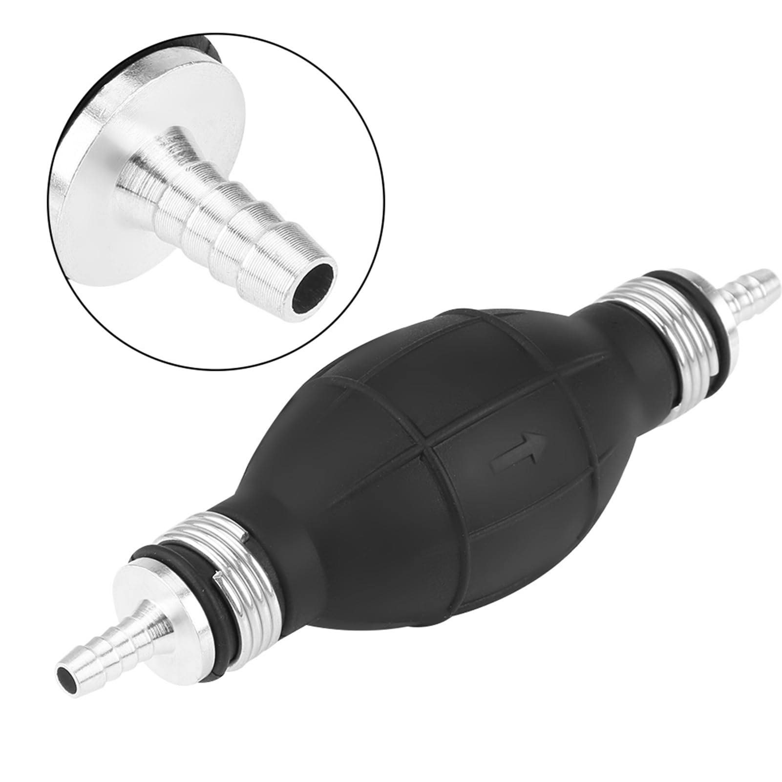 Ampoule D'amorçage pour, Pompe à Carburant en Caoutchouc, Amorce Manuelle, 6 Mm, 8 Mm, 10 Mm, 12 Mm, 4 Modèles au Choix, Ampoule D'amorçage pour Carburant Marin, Ligne de (8