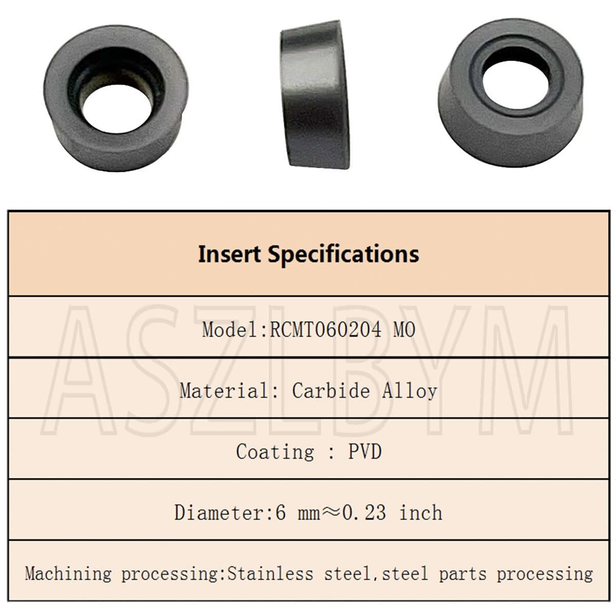 Carbide Inserts for Metal Lathe - Milling Cutter Set -5 Carbide Inserts for Metal Lathe - Milling Cutter Set -5