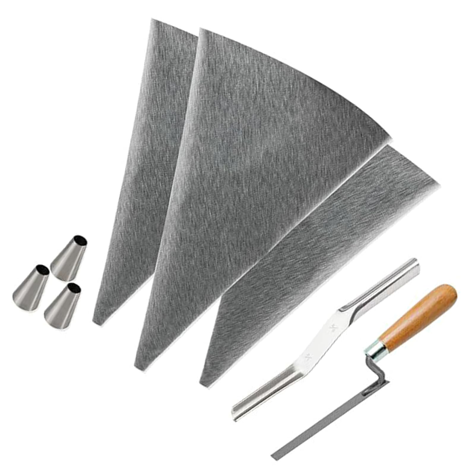 Rxgiasup Black Sturdy Synthetic Leather Grout Bag With Leak-Proof Spout & For Professional Mortar Application Strong Grout Applicator For Mortars