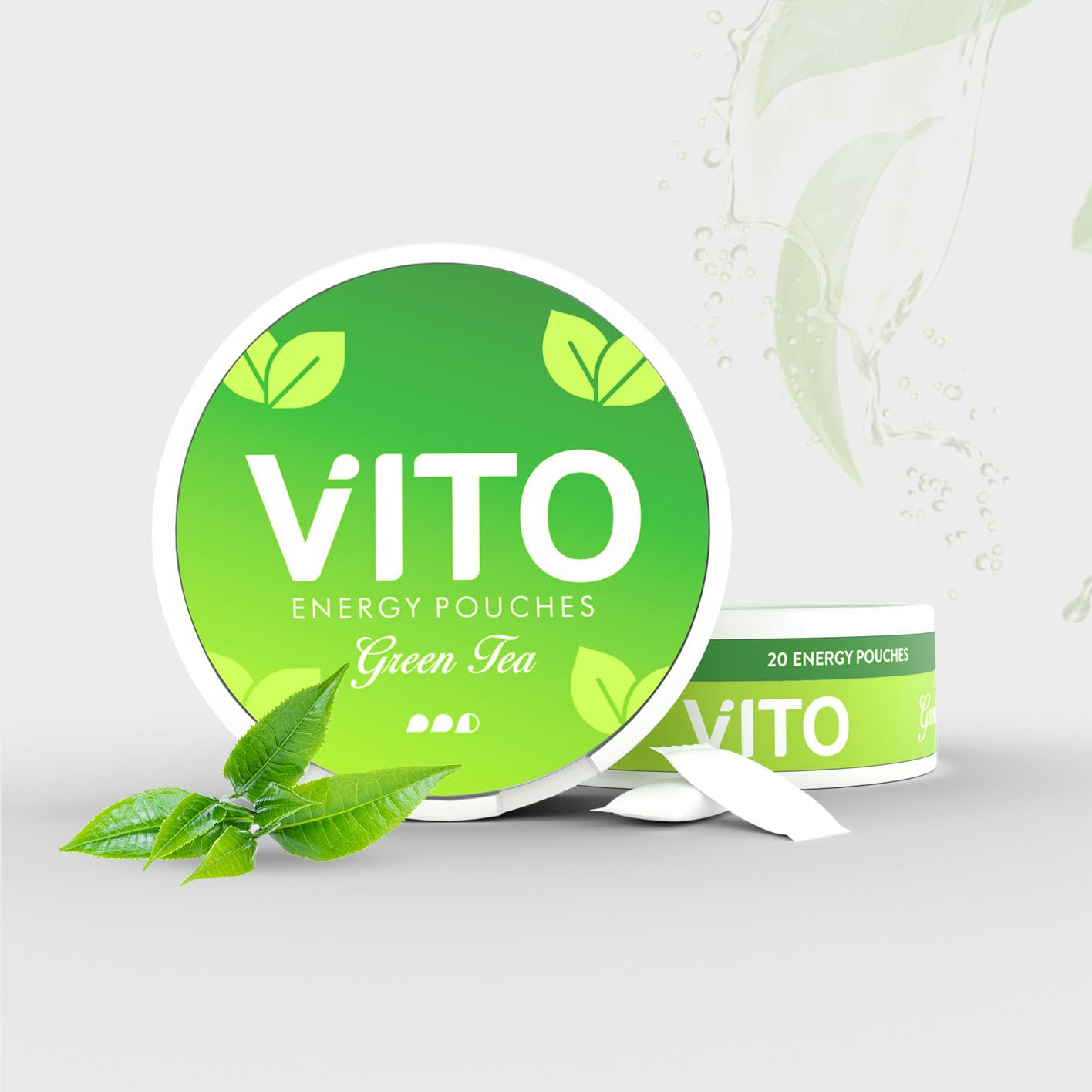 VITO Caffeine Energy Pouches - Lychee 120mg, 20 Pouches,Sugar-Free,Zero-Cal — Amazon image 17