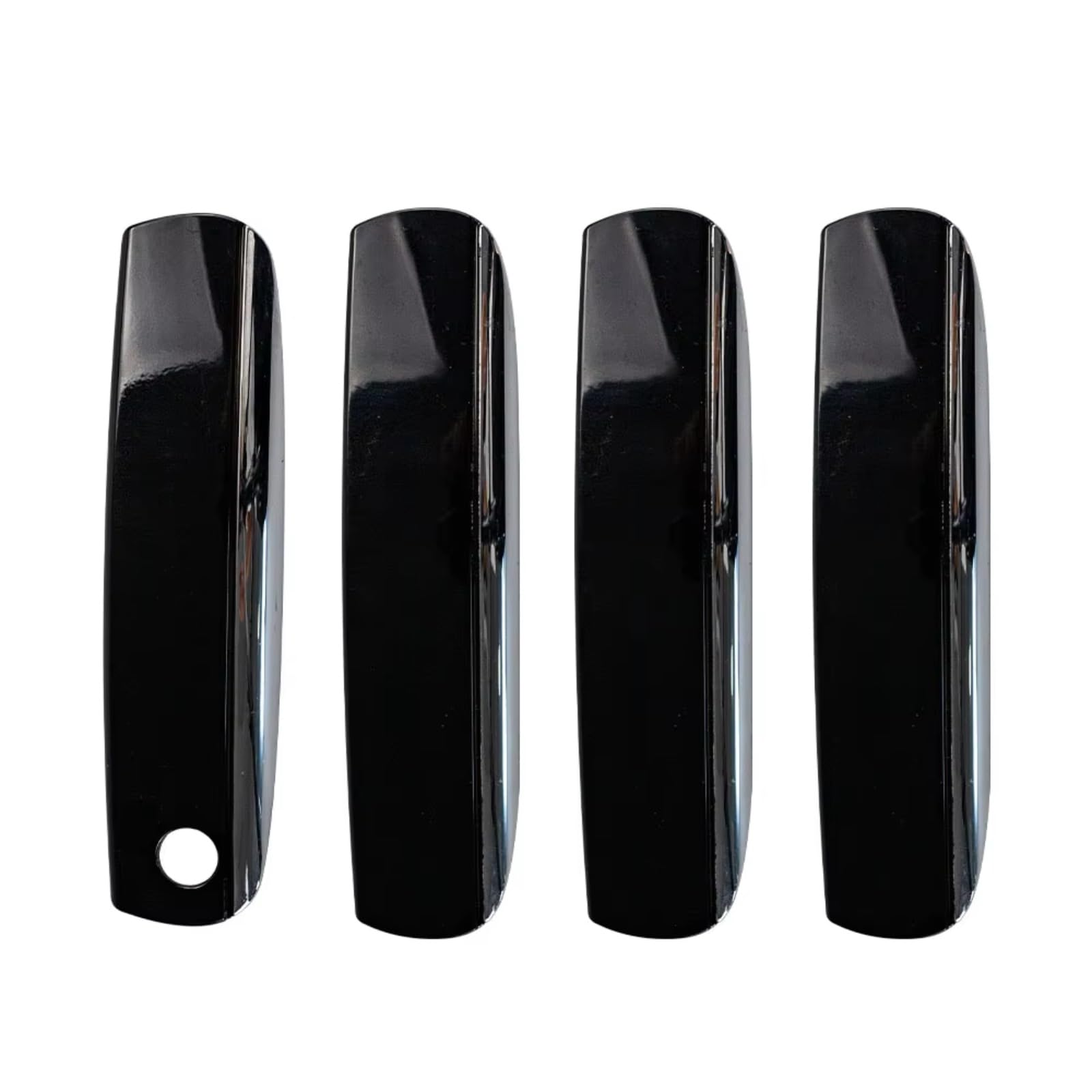Amxaqjc for A6 for C6 2005-2011 Car Exterior Door Handle Shell Decorative Plate Outer Cover 4F0837205B Car Side Door Handle(1 Set)