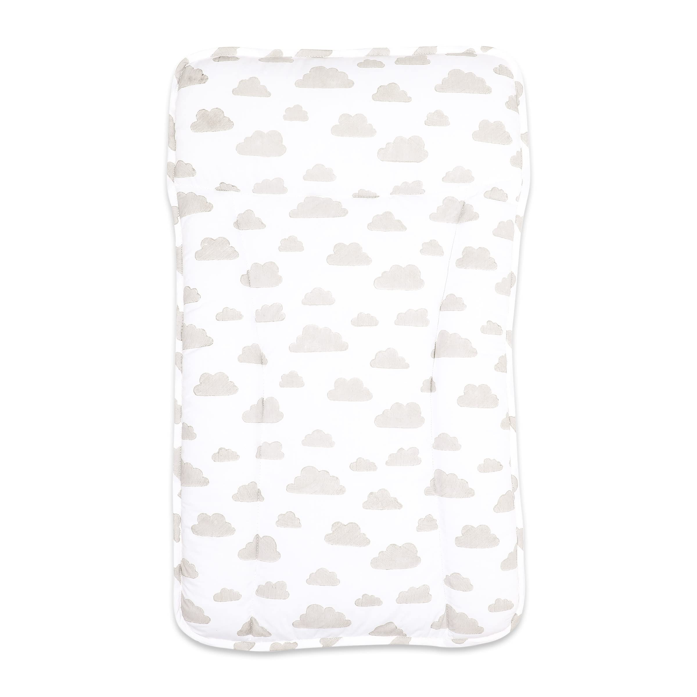 Masilo Organic Cotton Baby Changing Mat, for Newborn Baby Essentials Unisex - Cloud Grey-image-38