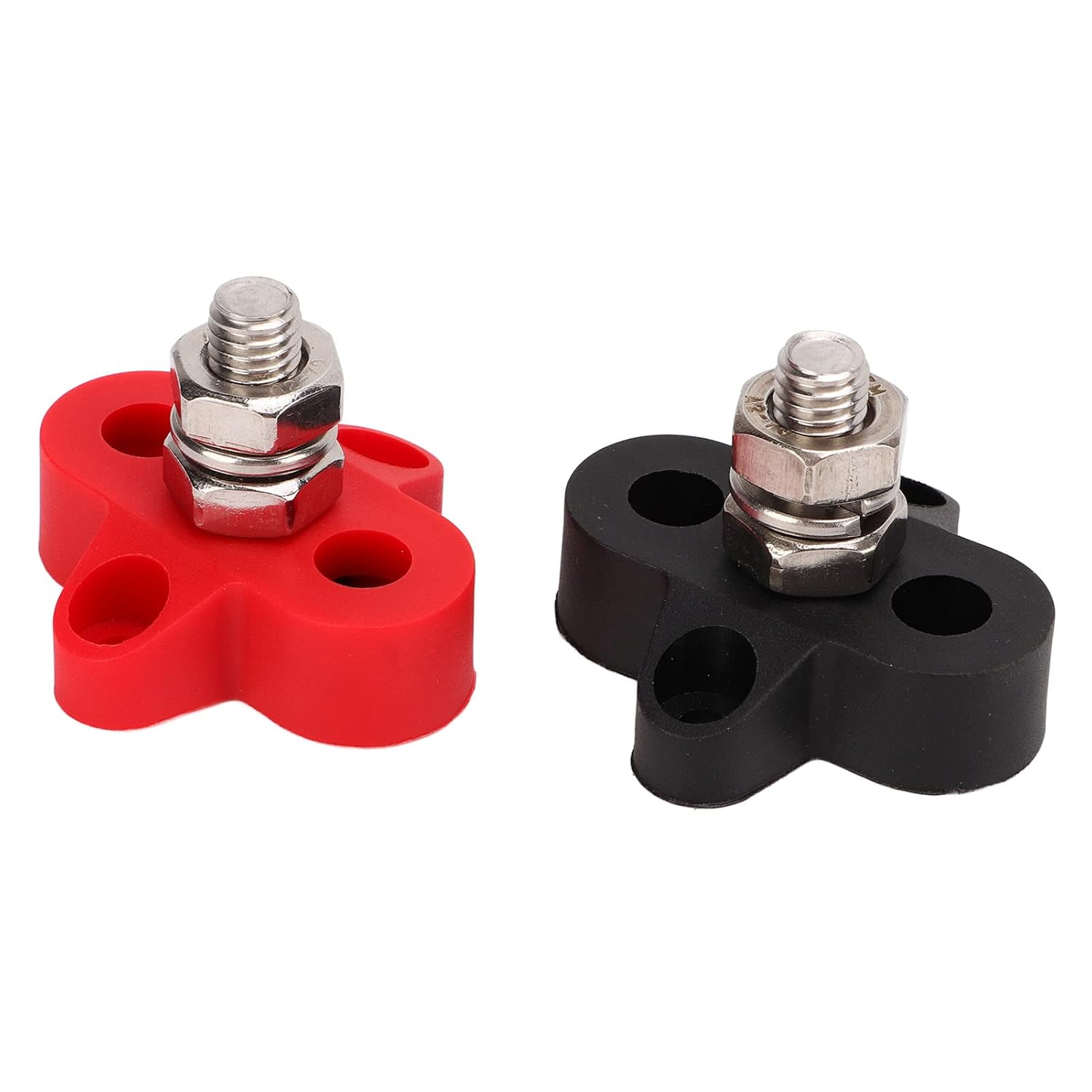 Battery Terminal Junction Block, Power Distribution Studs Nylon Copper