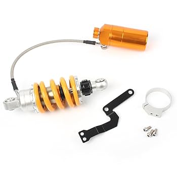 Amazon | リアサスペンション リアショック 205mm 調整式 汎用