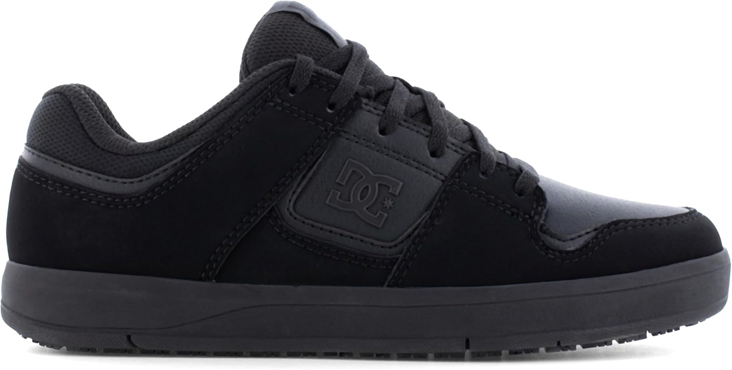 DC Men's Cure Work Powered by MaxTrax Soft Toe Slip Resistant Shoe - Image 4